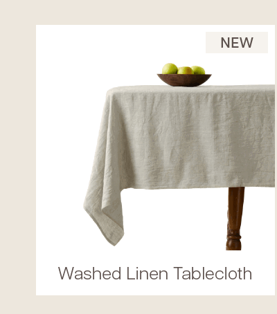 Washed Linen Tablecloth