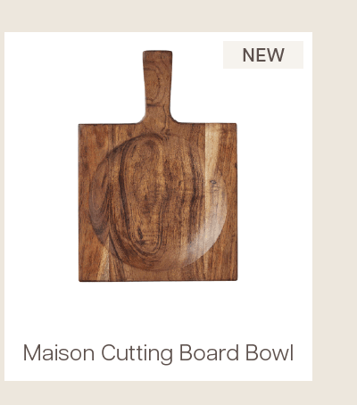 Maison Cutting Board Bowl