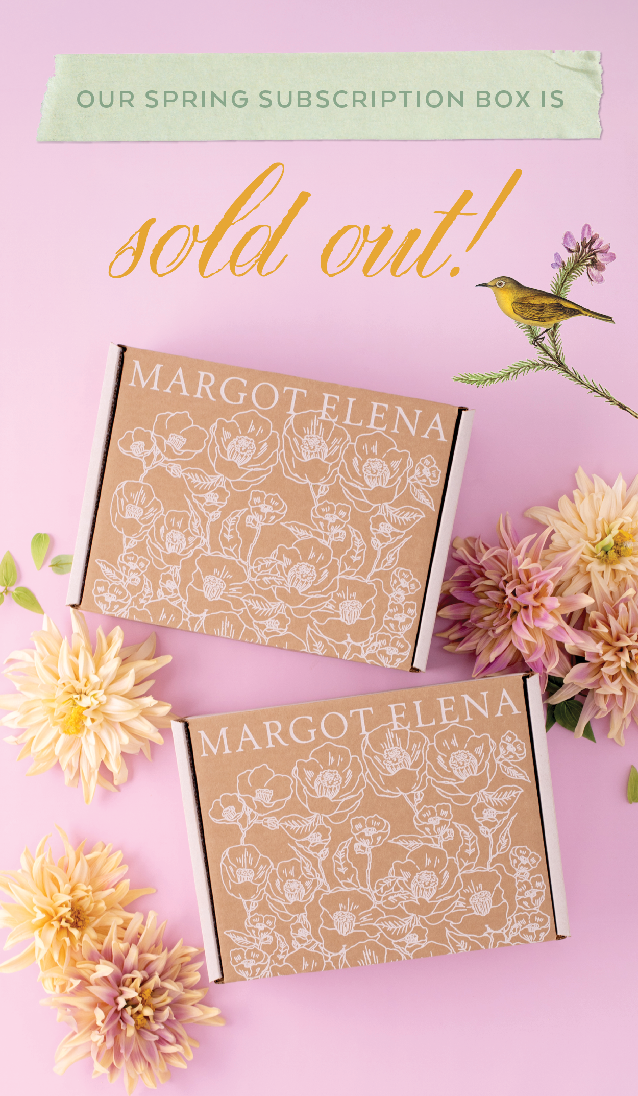 Our Spring Subscription Box Is Sold Out!