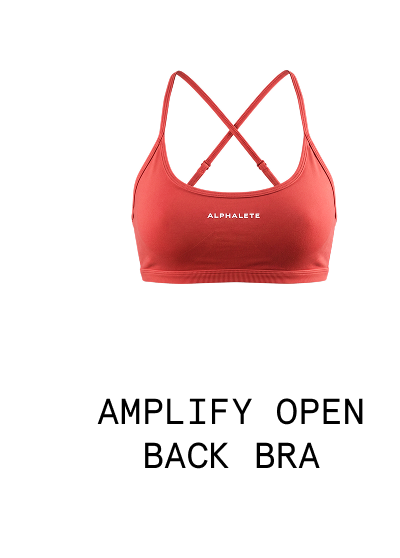 AMPLIFY OPEN BACK BRA