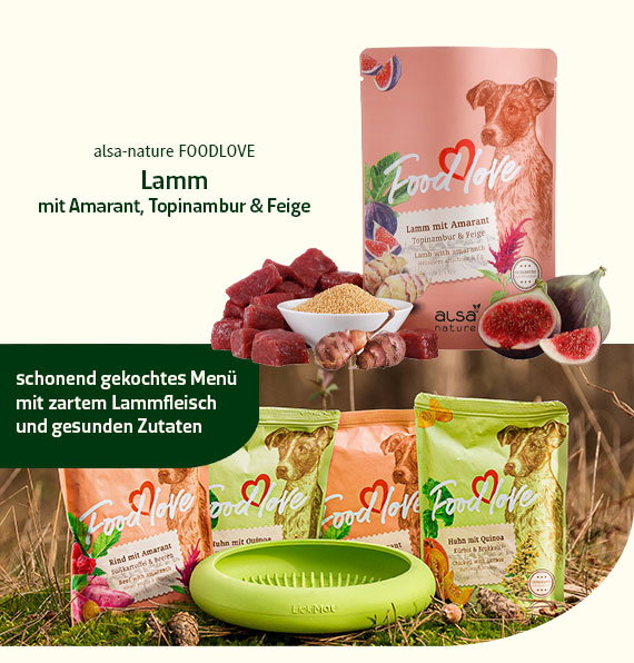alsa-nature FOODLOVE Lamm mit Amarant, Topinambur & Feige