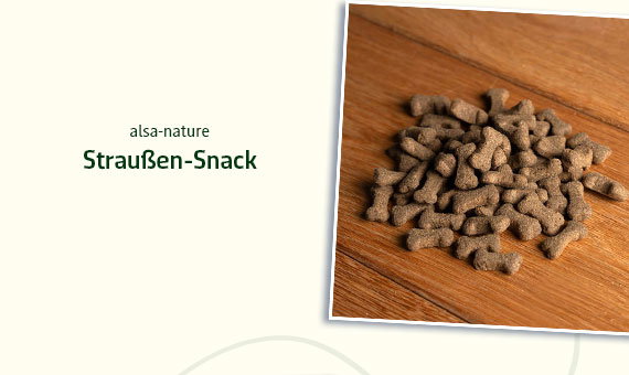 alsa-nature Straußen-Snack