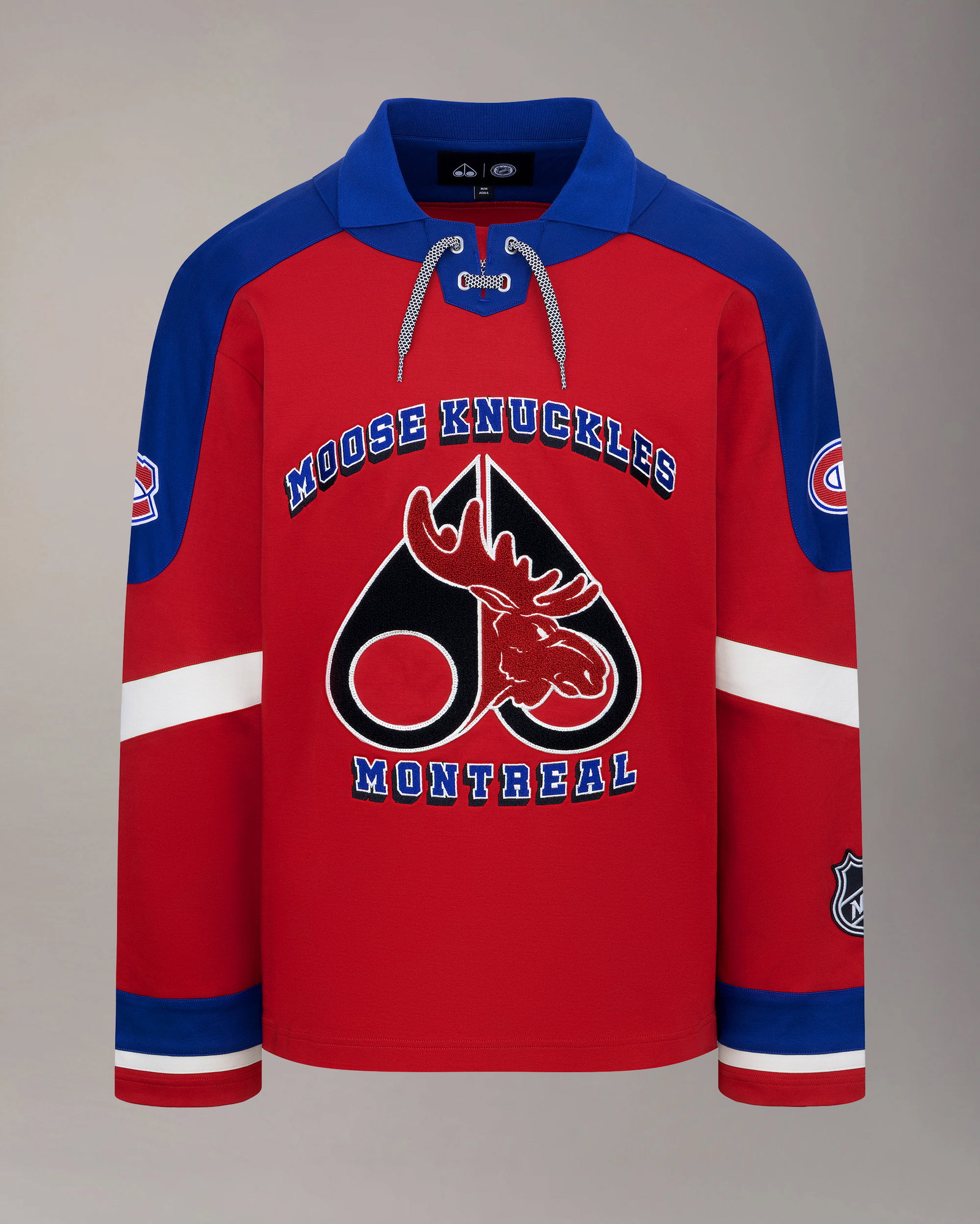 NHL X MOOSE KNUCKLES CANADIENS POLO