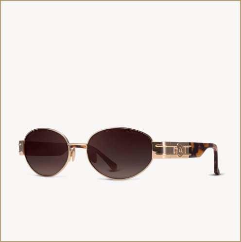 Poppy Oval Sunglasses