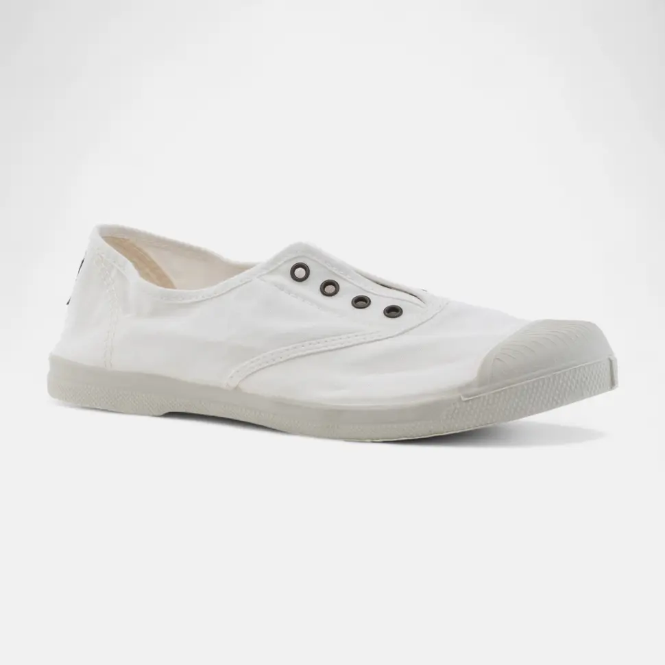 Baskets en toile Femme blanc
