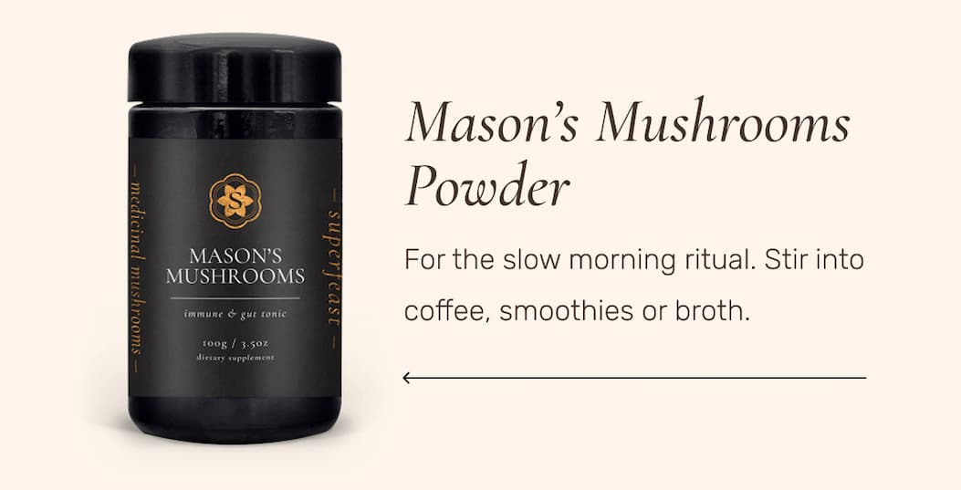 Mason's Mushrooms Powder