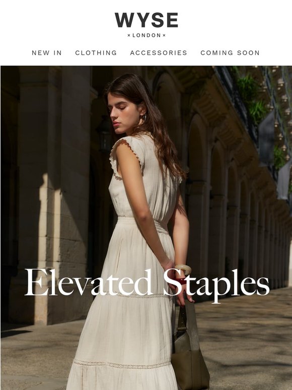 Just In | Elevated Staples