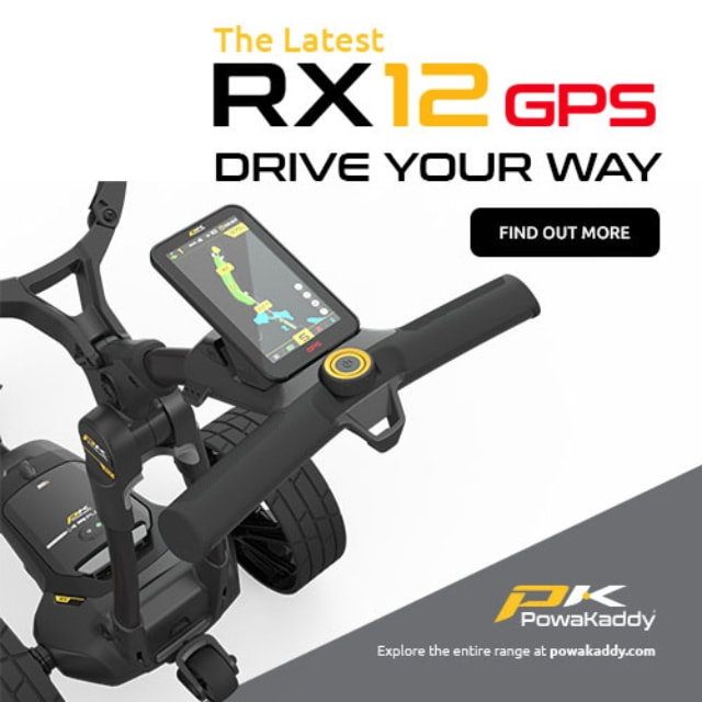 Powakaddy RX12 Remote GPS Electric Trolley with XL Plus Lithium Battery