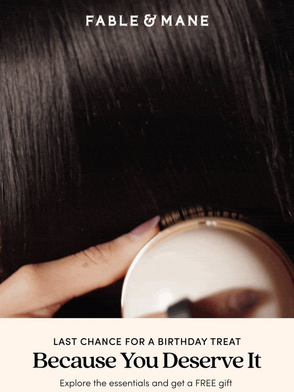 LAST CHANCE: Spend $75 and receive a FREE Scalp Massager.