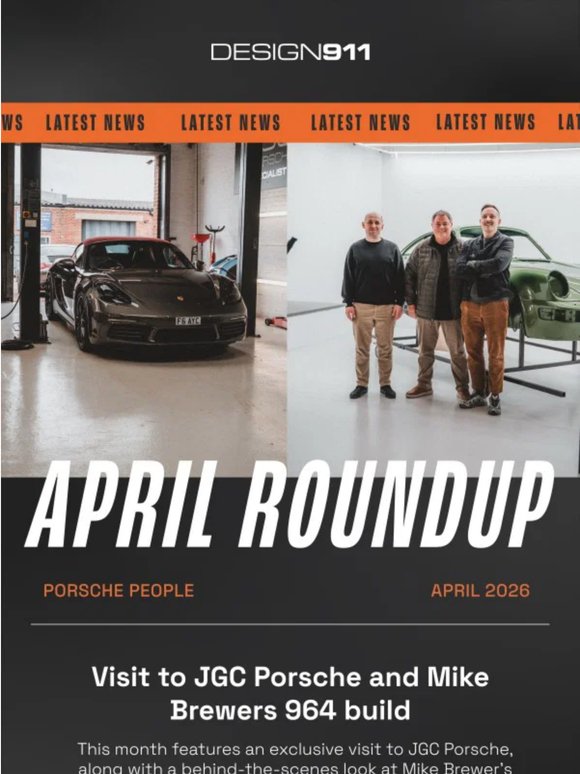 Porsche People: Mike Brewer's 964 build with Carbone Liveries and a visit to JGC Porsche🏁