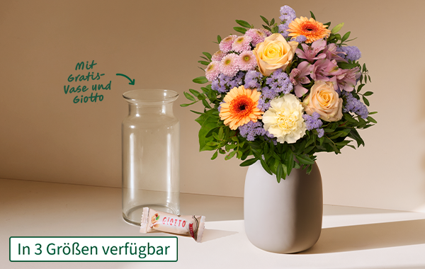 Märchenhafter Blumenstrauß Blütenschönheit mit 2 Gratis-Geschenken ab 29,99 €