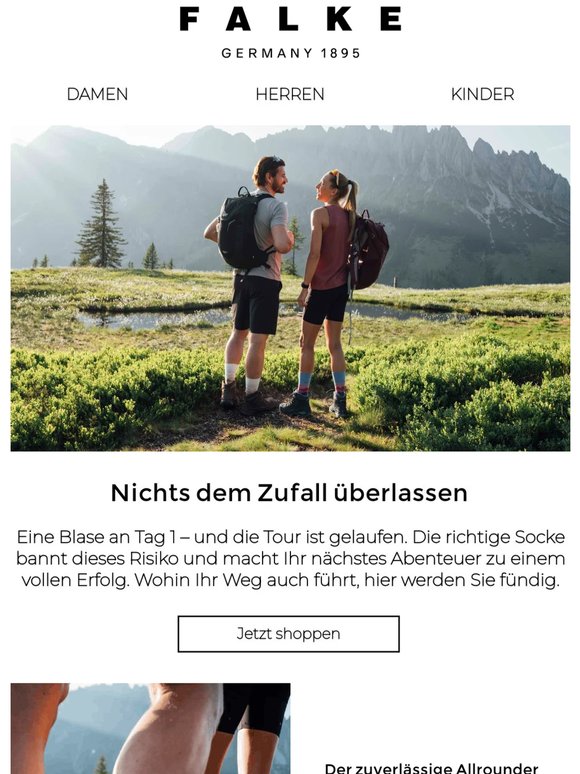 Für jede Wanderung die passende Socke