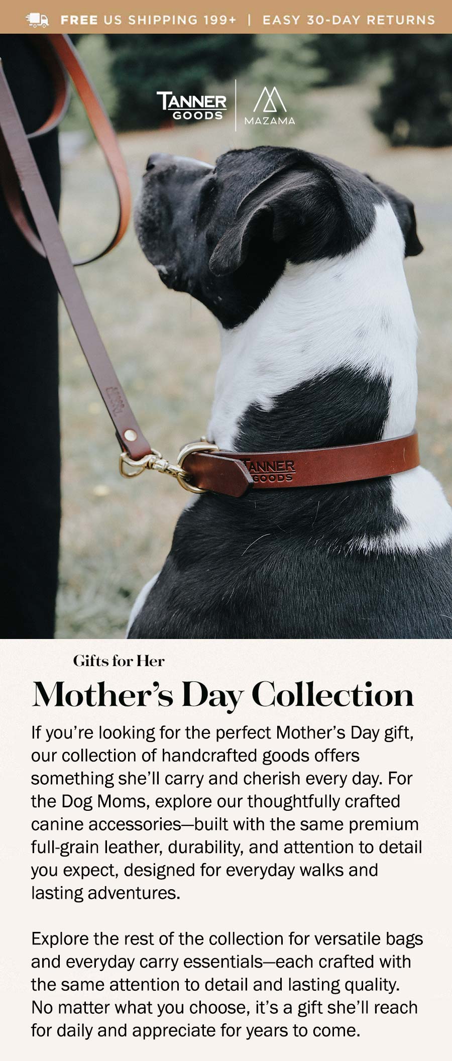 If you’re looking for the perfect gift for Mother’s Day, we have a variety of handcrafted products that she’s sure to love! For instance, one of our mugs from Ashley B. Artisticworks is a beautiful way to enjoy a cup of coffee in the morning. And if they’re a dog mom, we’ve got full-grain leather canine accessories too! No matter which handcrafted gift you choose, mom is sure to appreciate the care and attention that goes into every one of our products.