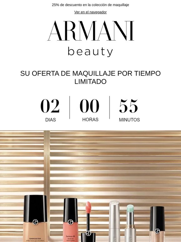 Su invitación a la oferta de Maquillaje por solo 48 horas