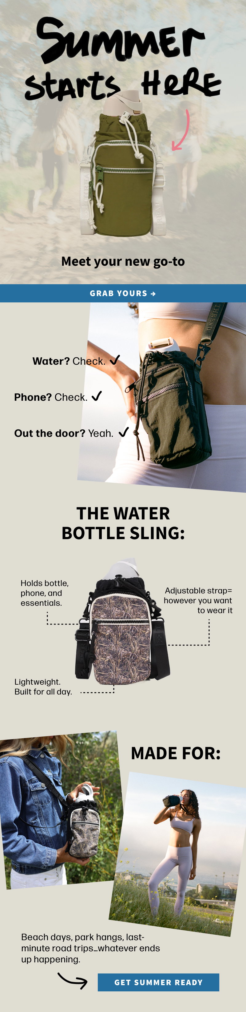 THREAD | Grab Your Water Bottle Sling