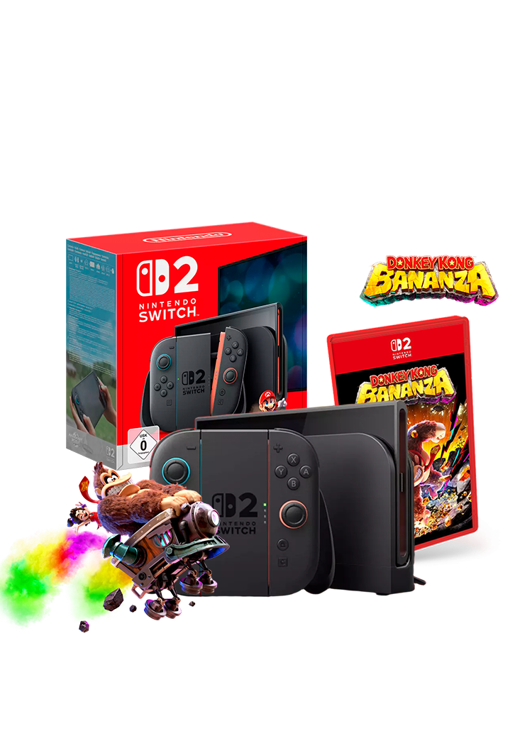 Nintendo Switch 2 + Donkey Kong Bananza por 25€ más