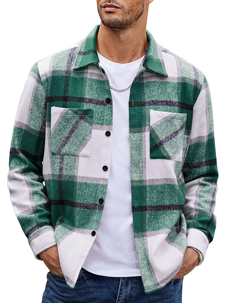 Image of Stylish Comfy Flannel Plaid Shirt (US Only)