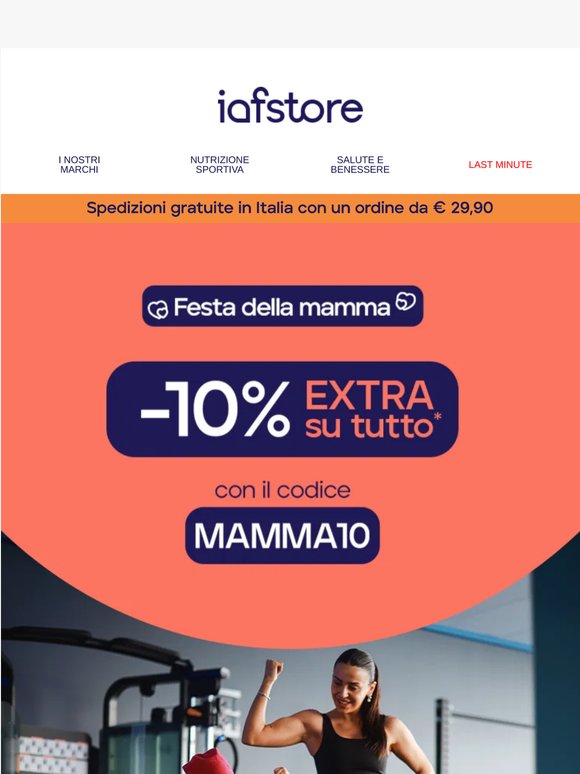 Festa della Mamma 💗 -10% EXTRA su TUTTO solo per poco!