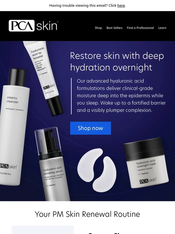 Deep, overnight hydration.