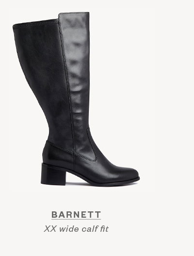 XX WIDE CALF Barnett Wide Knee High Boot with XX Wide Calf