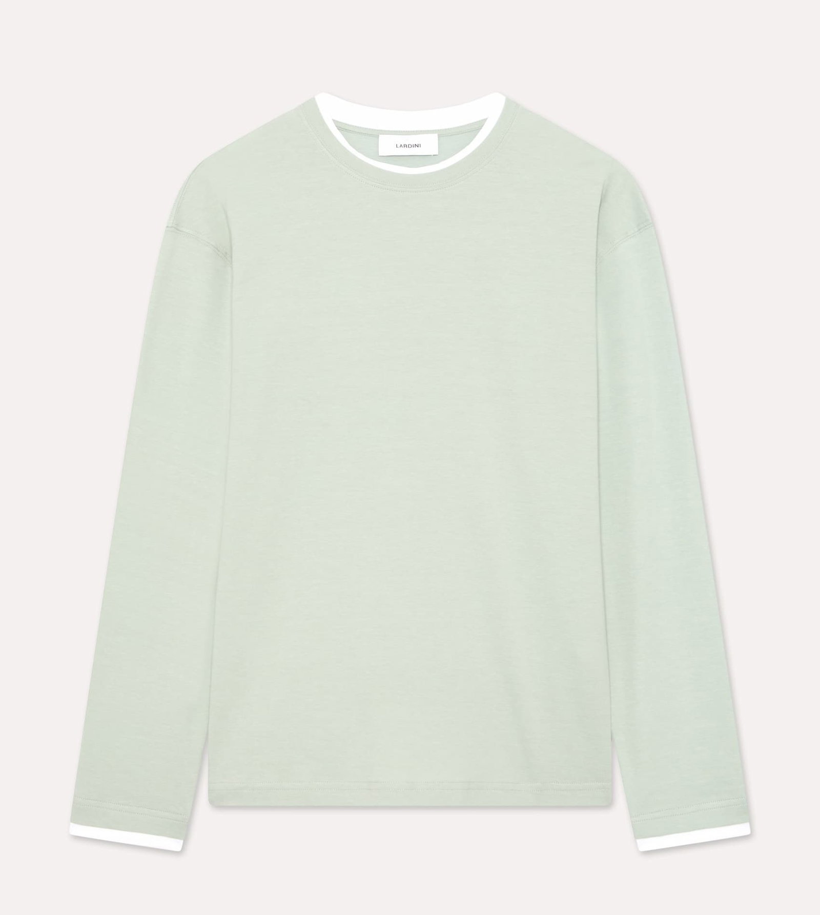 T-shirt a manica lunga salvia