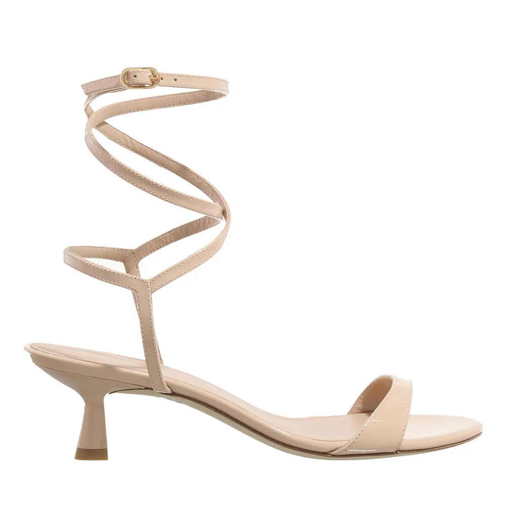 Stuart Weitzman Nudist Wrap 50 Barely Beige