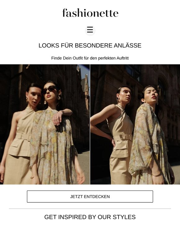 Dein perfekter Look für besondere Anlässe