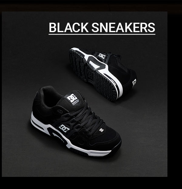 Shop Black Sneakers