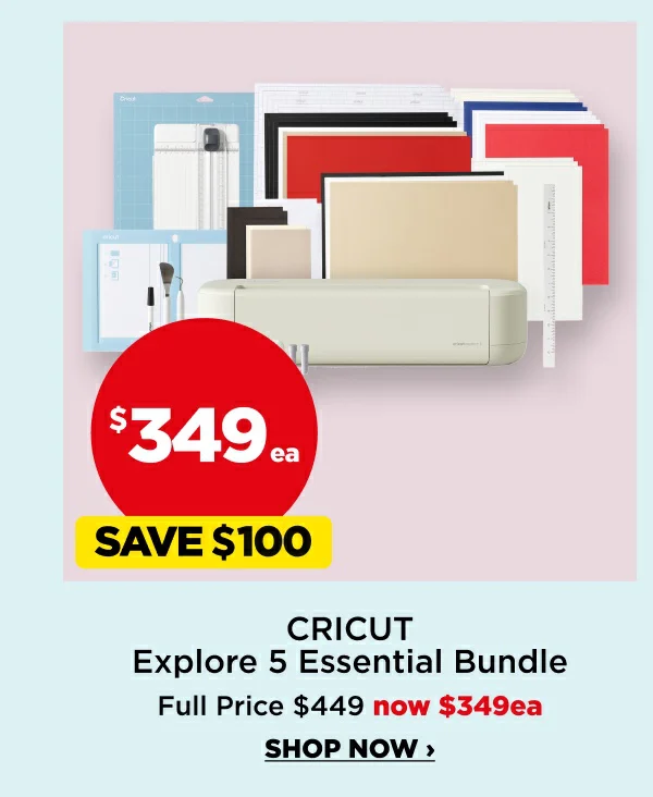 Cricut Explore 5 Essential Bundles