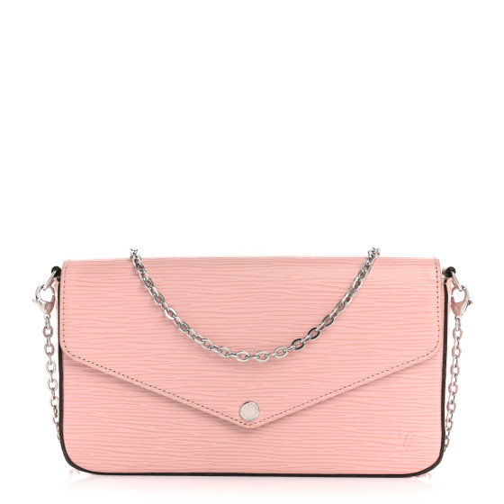LOUIS VUITTON Epi Pochette Felicie Rose Ballerine