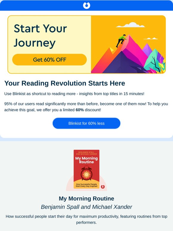 [Limited time offer] 60% off life changing books