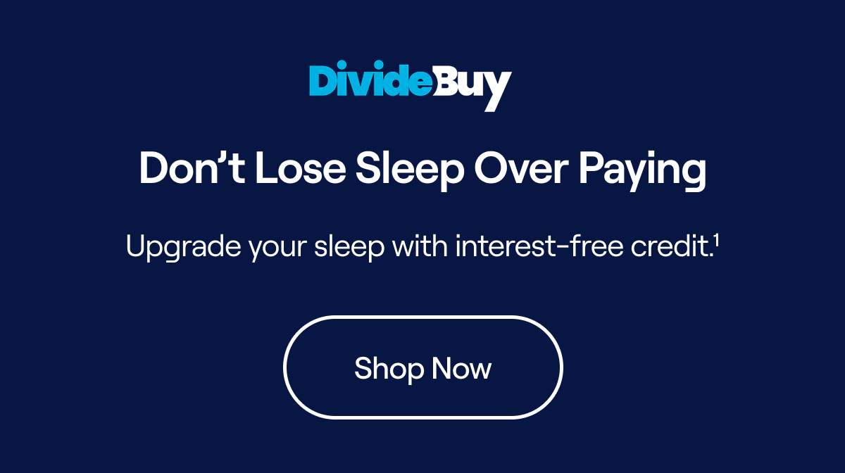 Don't lose sleep over paying. 