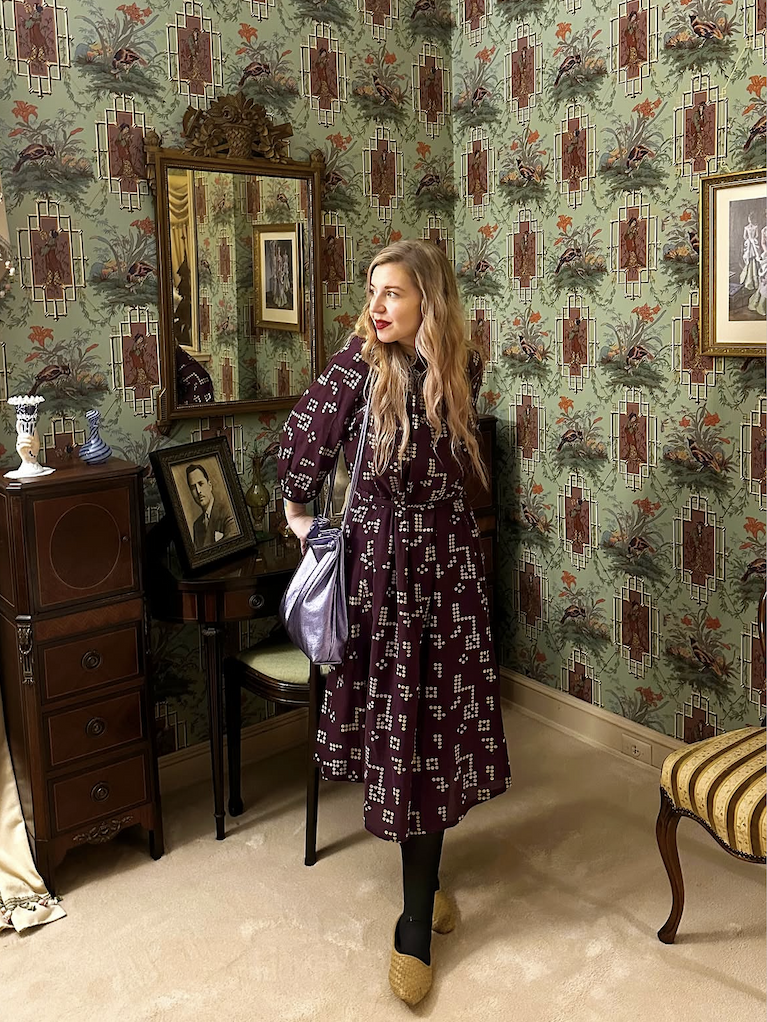heather dress crossword
