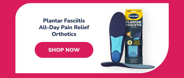 Plantar Fasciitis All-Day Pain Relief Orthotics | Shop Now