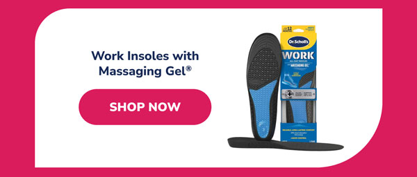 Work Insoles with Massaging Gel® | Shop Now