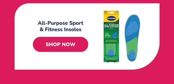 All-Purpose Sport & Fitness Insoles | Shop Now