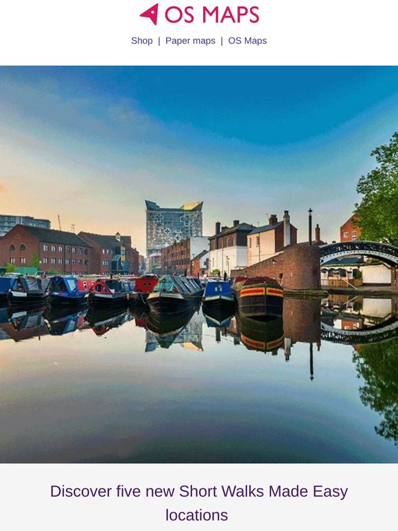 Discover five new places to wander 🤩