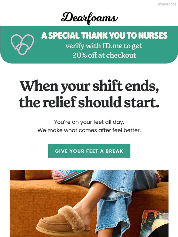 Nurse Appreciation Week: Give Your Feet a Break