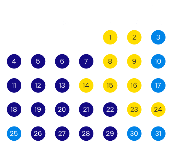 Consulter le calendrier