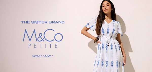 THE SISTER BRAND: M&CO PETITE