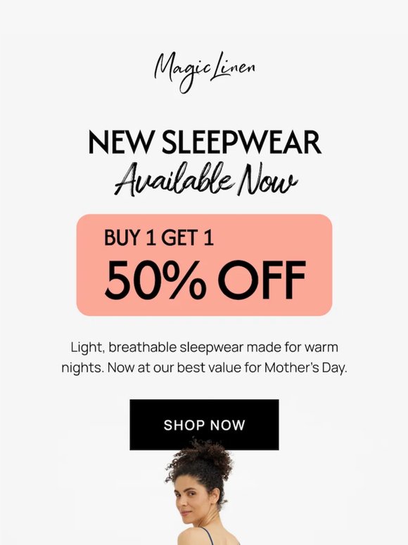 NEW: Linen Sleepwear Styles