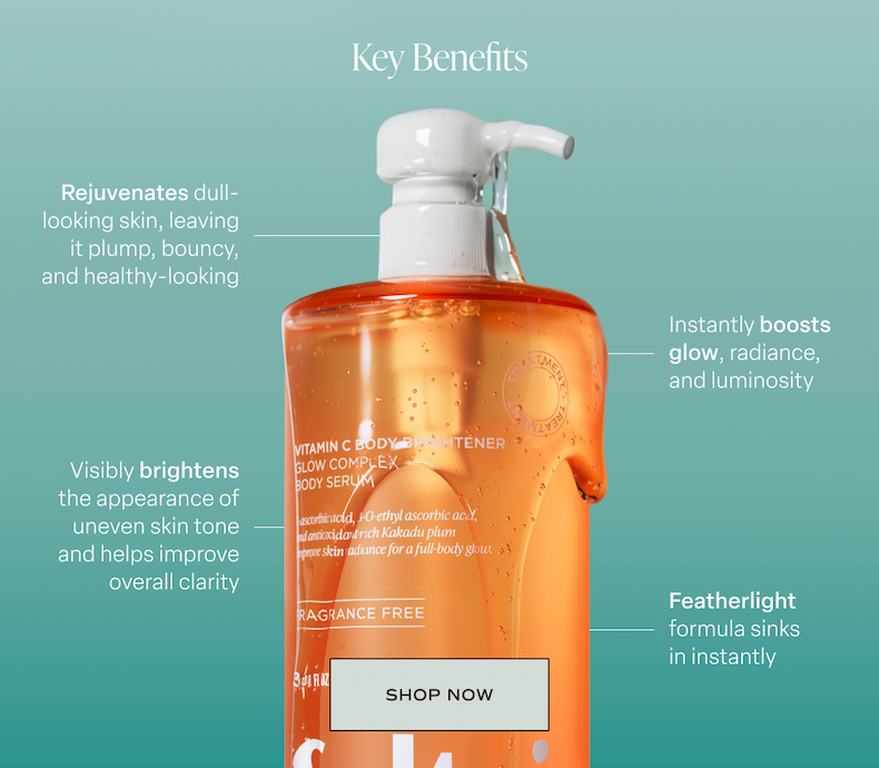 VITAMIN C BODY BRIGHTENER GLOW COMPLEX BODY SERUM