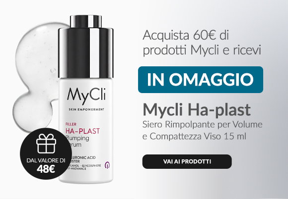 MyCli - Acquista 60 euro di prodotti del marchio e ricevi in omaggio Ha Plast Siero Rimpolpante per Volume e Compatezza Viso 15 ml 