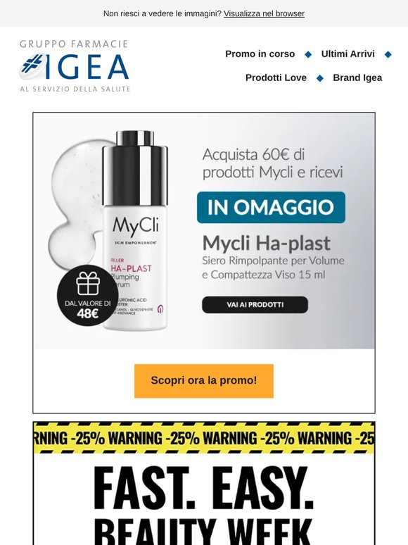 🤩Beauty Week FaceD con il 25% di sconto, mega regali MyCli-SVR-Rilastil e non solo!