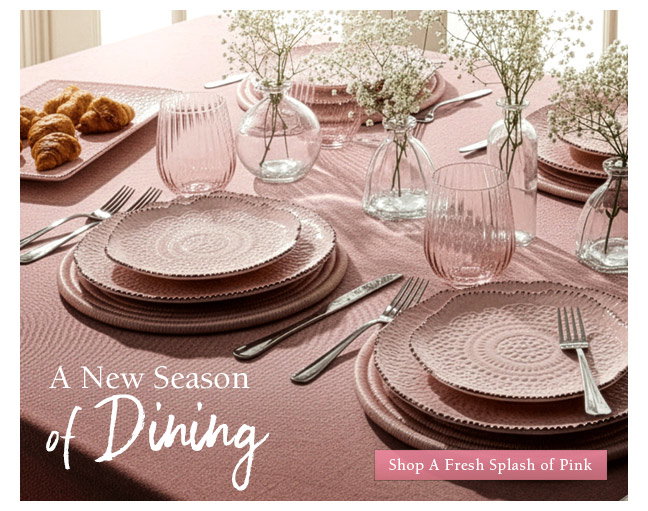 Shop A Fresh Splash of Pink