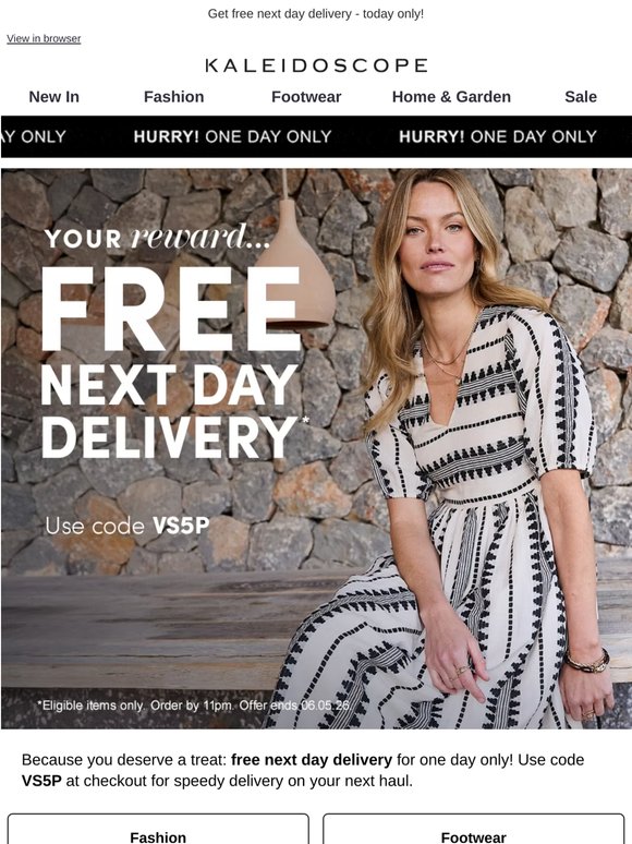 Hurry! Your Offer Expires Tonight