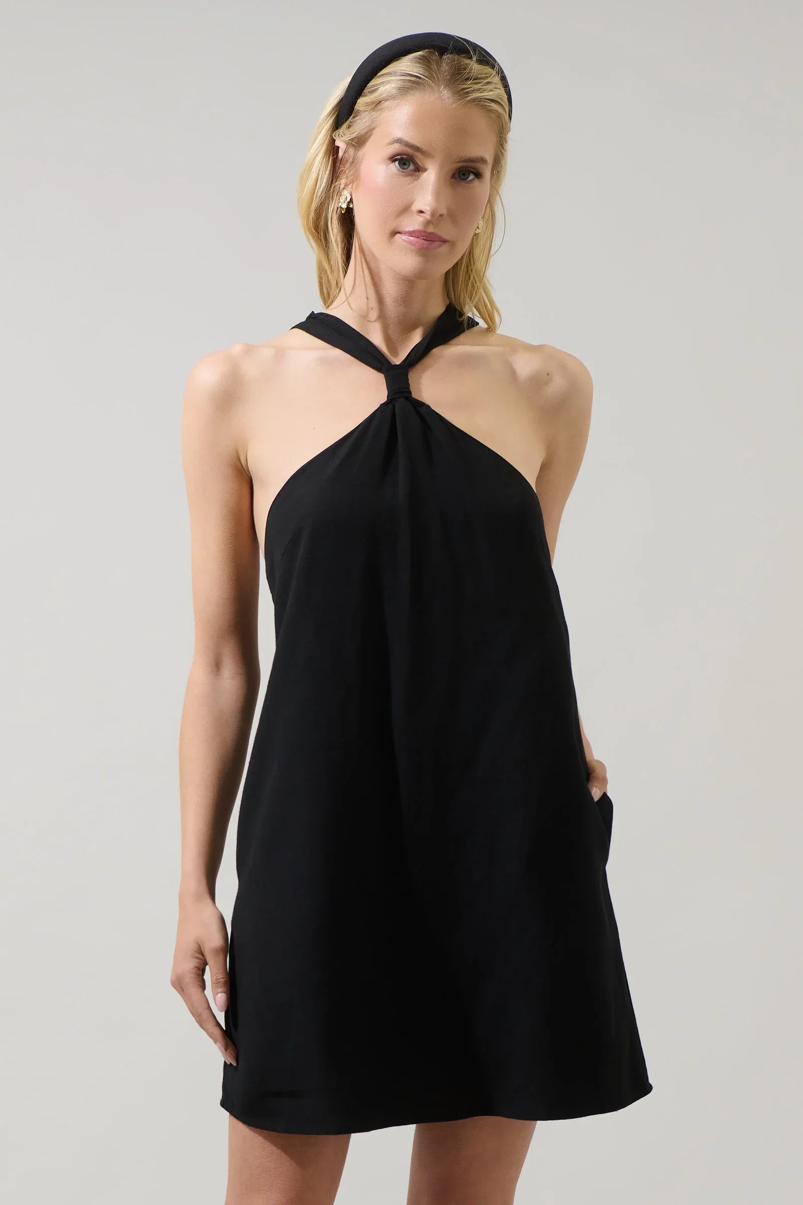 Image of Amory Halter Mini Dress