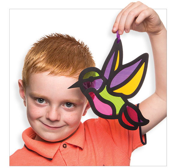 Bird Stained Glass Decoration Kits