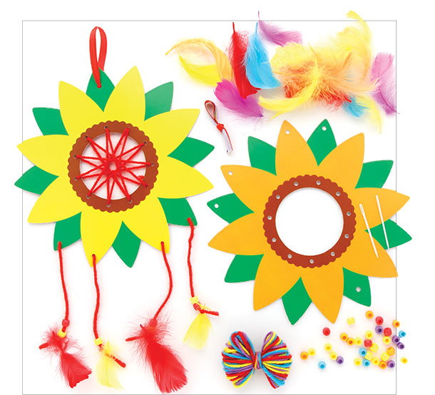 Sunflower Dreamcatcher Kits