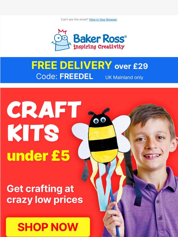 Craft Kits Under £5! Wow!